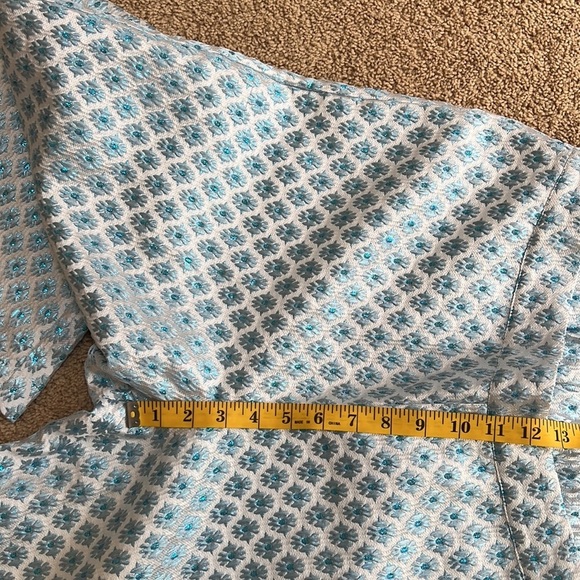 New! HILL HOUSE size XL snowflake brocade James shirt and Winston pants - Picture 11 of 14